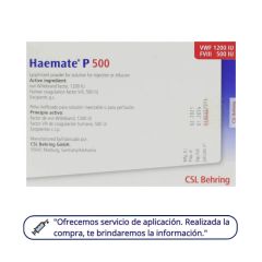 Haemate P 500 | Audifarma Droguerías